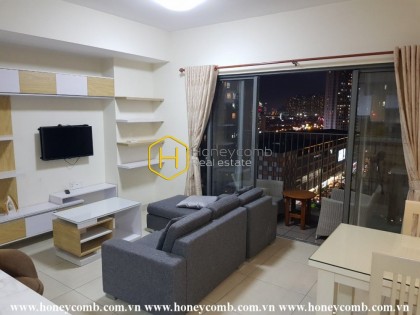 2 beds apartment with balcony wide in Masteri Thao Dien for rent