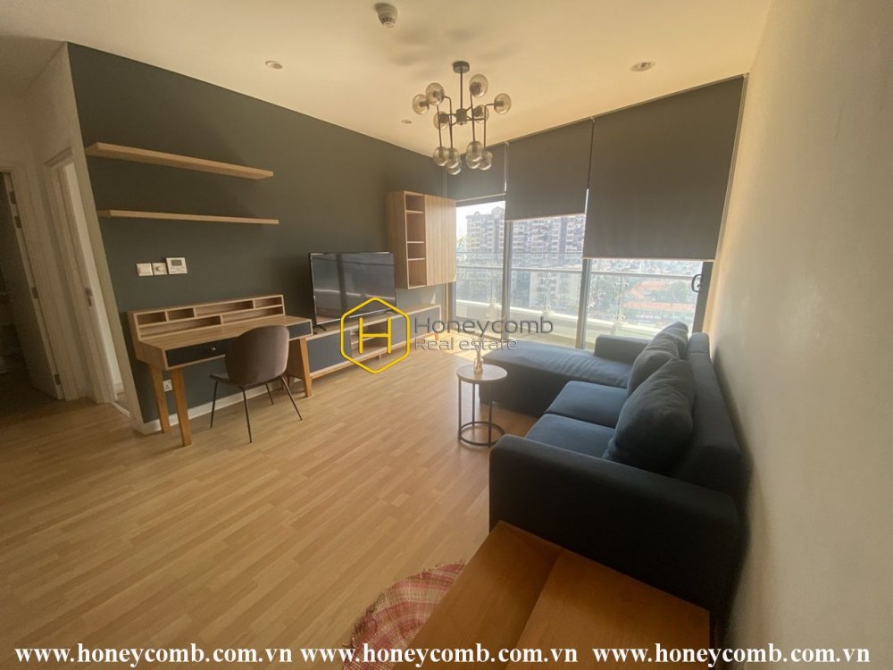 Cho thuê căn hộ City Garden với một không gian ấm áp và mộc mạc