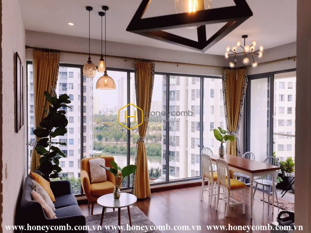 Căn hộ có view bể bơi và nội thất độc đáo đang cho thuê tại Diamond Island