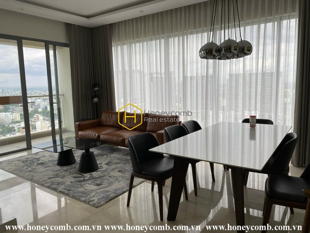 Đơn giản nhưng độc đáo - đó chính là đặc điểm của căn hộ cho thuê ở Diamond Island