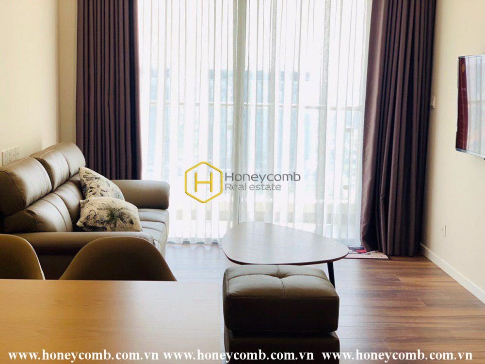 The opulent 1 bed-apartment with rustic design at Diamond Island