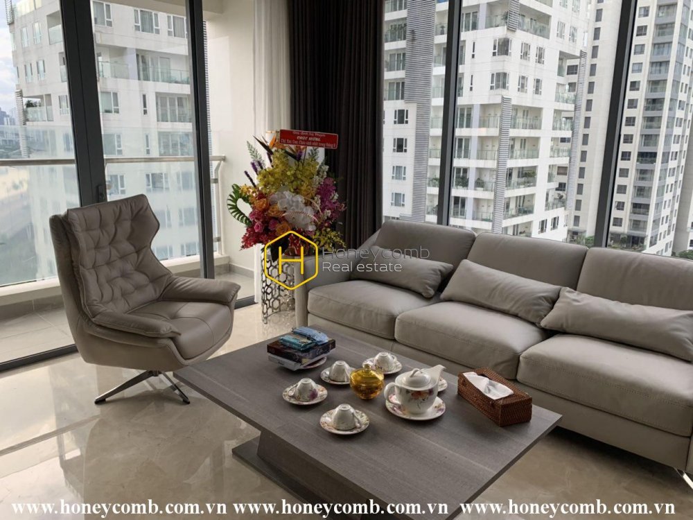 Ngôi nhà đáng mơ ước với thiết kế trang nhã và lãng mạn ở Diamond Island cho thuê