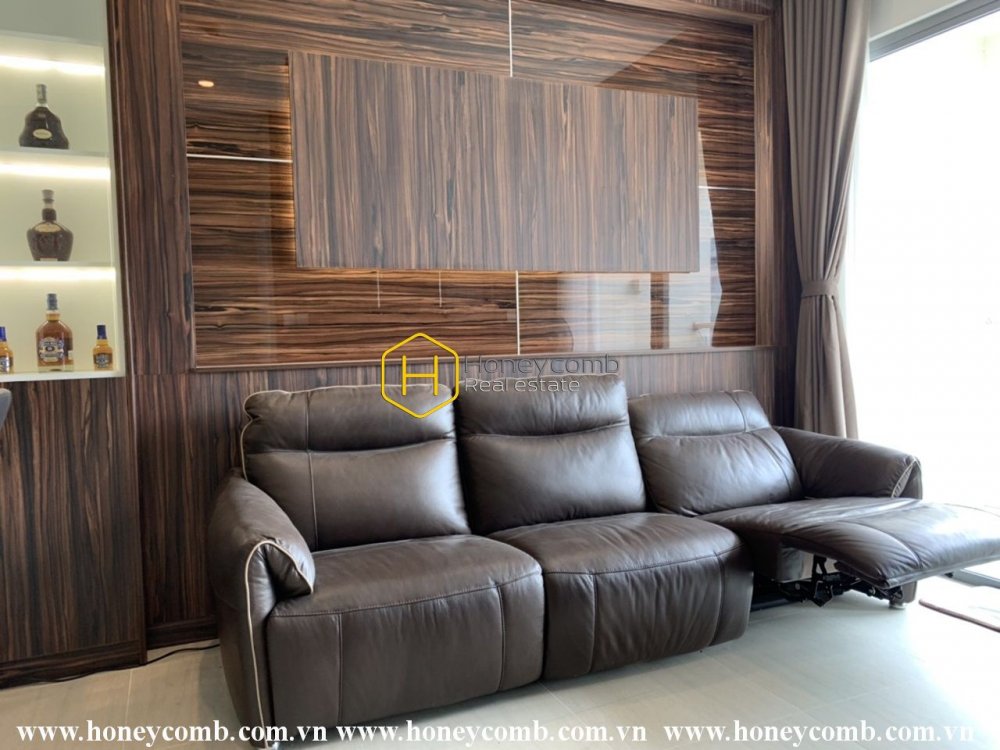 An impressively designed apartment for rent in Diamond Island