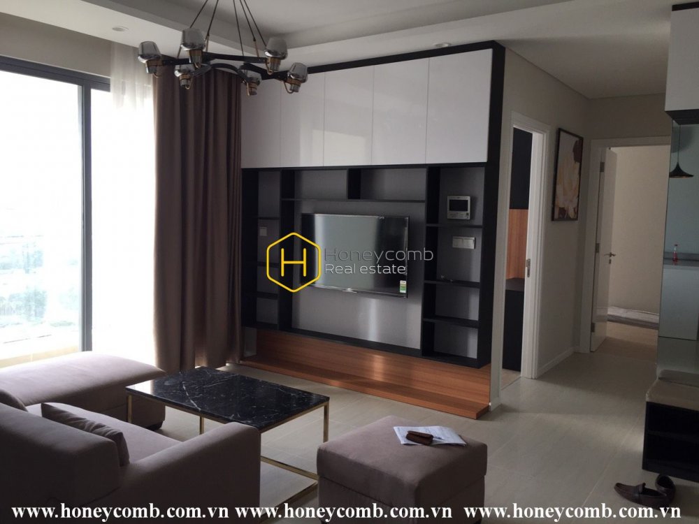 Căn hộ phong cách và đầy nắng ở Diamond Island cho thuê