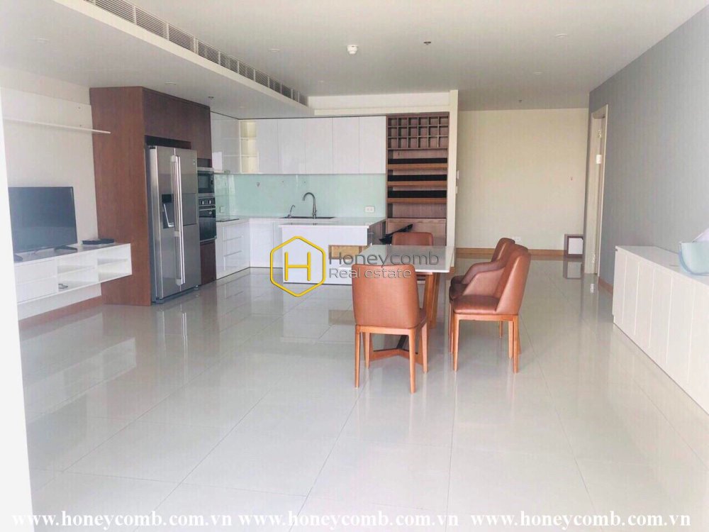 Căn hộ Diamond Island cho thuê - Gần đủ nội thất, tầm nhìn sông tuyệt vời