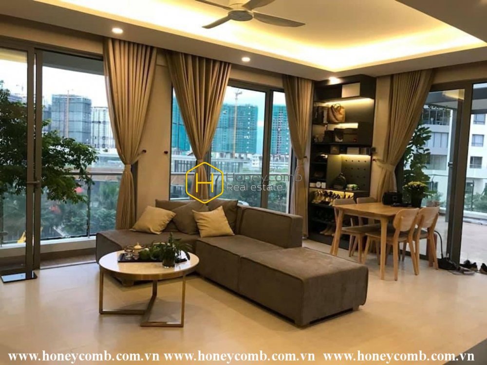 Hãy cùng chiêm ngưỡng căn hộ phong cách này ở Diamond Island ! Vẫn đang chờ những người chủ mới