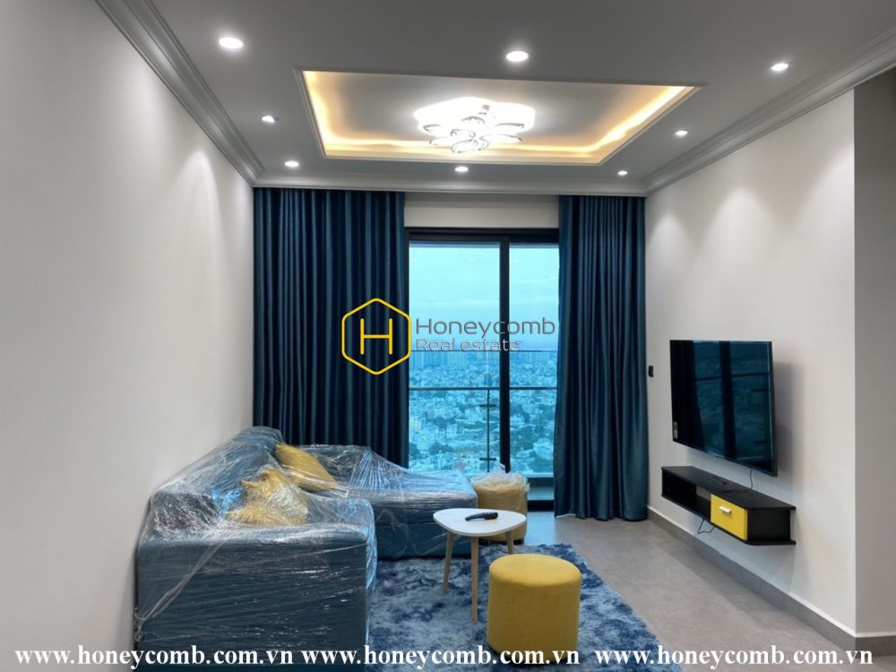 Một căn hộ thú vị trong sắc xanh dương nhẹ nhàng hiện đang cho thuê tại Feliz En Vista