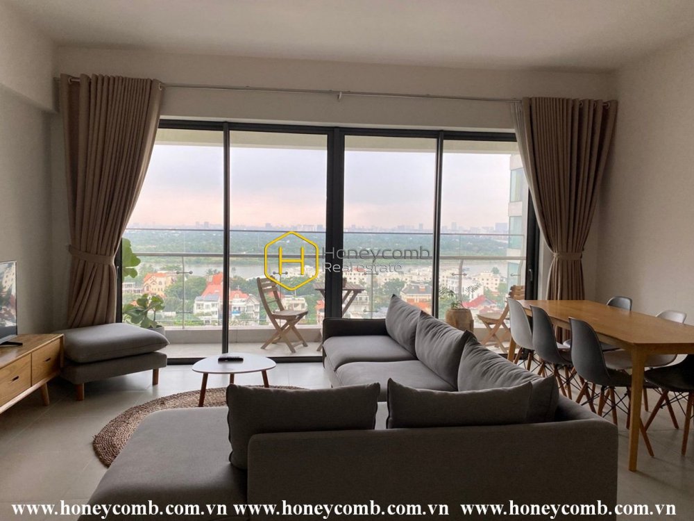 Rất nhiều khách thuê phải lòng cảnh view của căn hộ Gateway Thảo Điền này