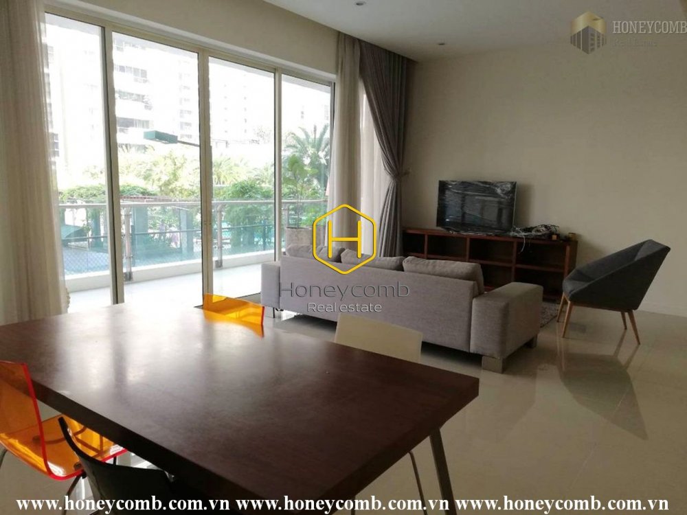 Căn hộ 3 phòng ngủ giá cực tốt tại Estella cho thuê