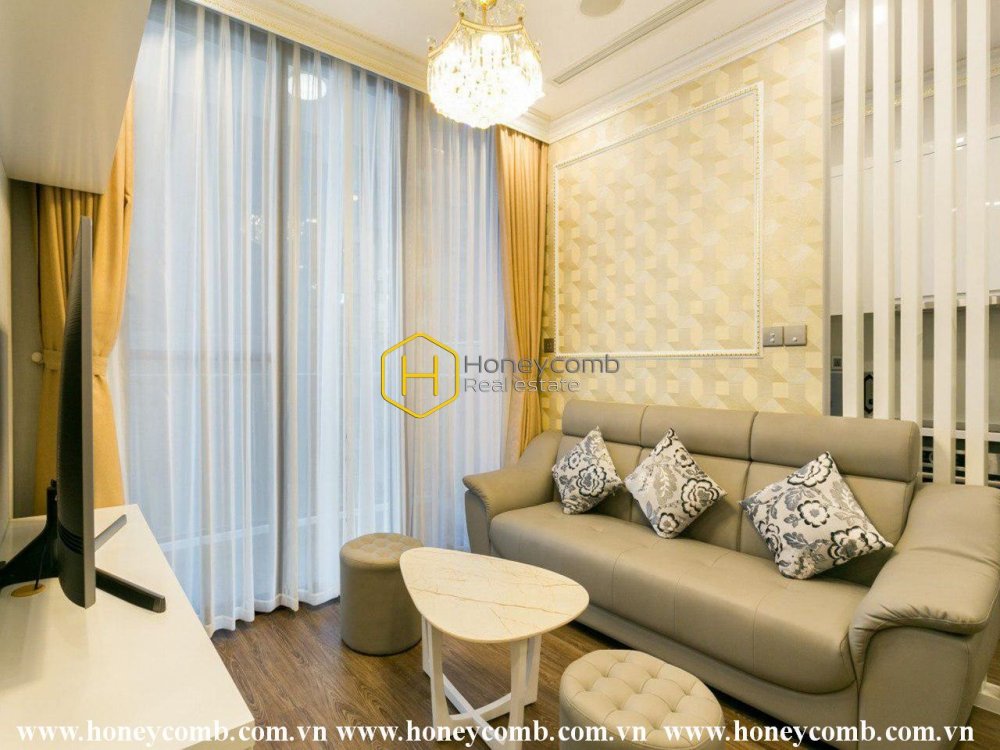 Căn hộ 2 giường với kiến ​​trúc tự do, không gian mở tự nhiên cho thuê tại Vinhomes Golden River