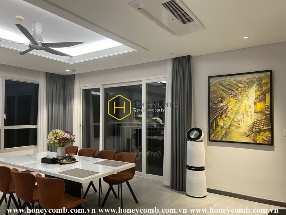 Romantic style apartment in Xi Riverview that is exclusively designed for lovely couples