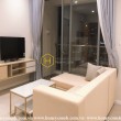 The pure white tone and elegantly furnished apartment in Diamond Island