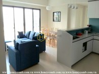 Three bedroom apartment with high floor, city view and new furniture in Masteri Thao Dien for rent