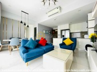Explore the aesthetic decoration in this elegant apartment in Masteri An Phu