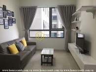Simple furnished 2 beds apartment with pool view in Masteri Thao Dien