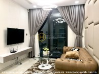 The tranquility of this Vinhomes Golden River apartment gives sense of peace in your heart