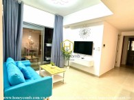 An artistic and colorful living space at Masteri Thao Dien