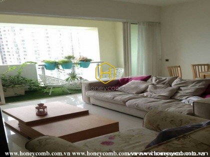 2 bedrooms for rent in the Estella, furniture beautiful, park view