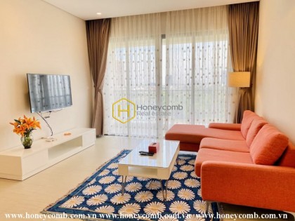 A multi-color apartment with unique decor in Diamond Island