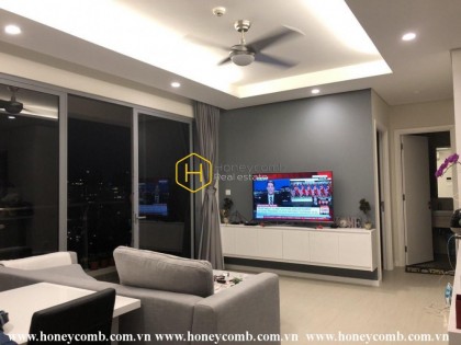 How do feel about this airy and cozy 2 bed-apartment from Diamond Island ?