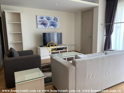 A typical apartment in Diamond Island: standard design - warm living space.