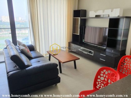 Semi-funished with modern design apartment in Diamond Island