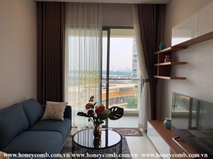 Fully-furnished apartment with modern design in Diamond Island for rent
