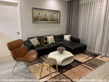 An amazing apartment in Diamond Island with full amenities and stunning city view