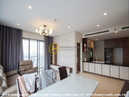 A perfect Diamond Island apartment for rent from the design, view to smart amenities