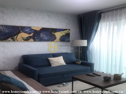 Fully-furnished apartment with modern subtle layout for rent in Feliz En Vista