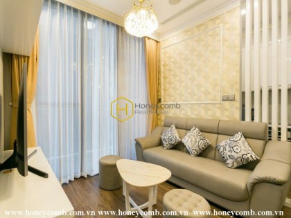 The 2 beds apartment with a liberal architecture, natural open space in Vinhomes Golden River