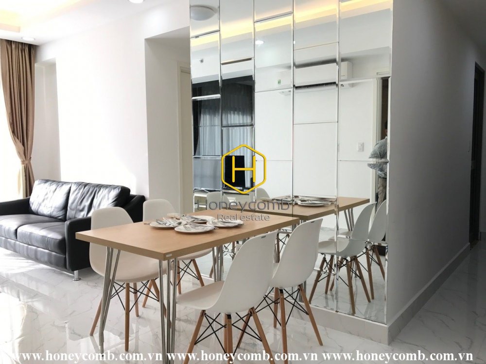 Sự thoải mái hiện đại: Căn hộ đầy đủ nội thất hiện đại với nội thất tiên tiến tại Masteri Thảo Điền