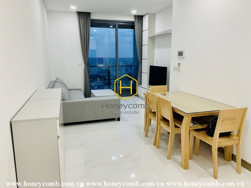 Cảm nhận sự hiện đại trong căn hộ tuyệt đẹp ở Sunwah Pearl