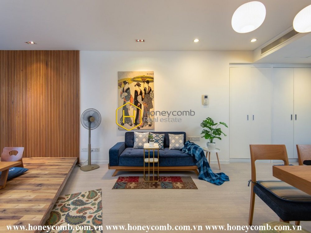 Tông trắng thuần khiết- Cảm nhận sự thoải mái ở căn hộ thẩm mỹ và tuyệt đẹp này ở City Garden