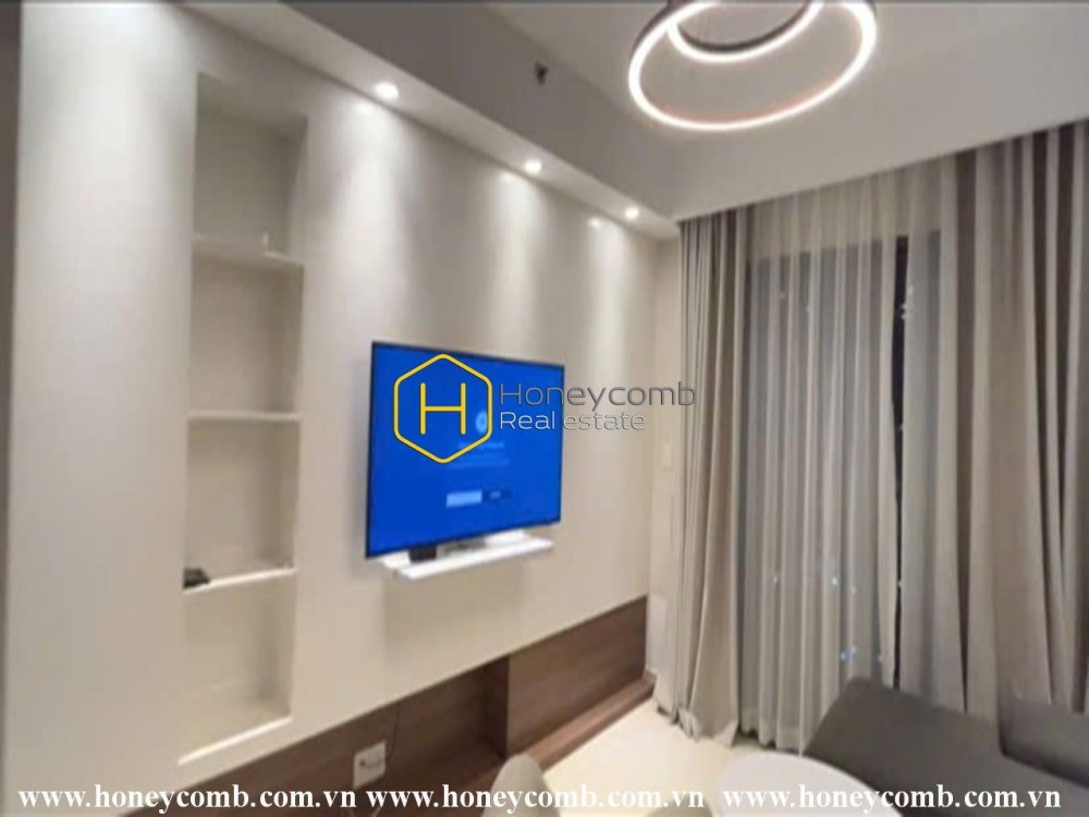 Căn hộ 2 phòng ngủ ở Masteri Thảo Điền với tầm nhìn ra thành phố cho thuê