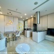 You will feel more comfortable when getting into this modern Vinhomes Golden River apartment