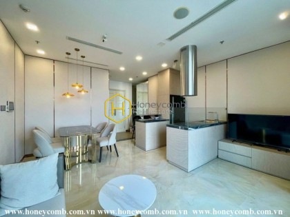 You will feel more comfortable when getting into this modern Vinhomes Golden River apartment