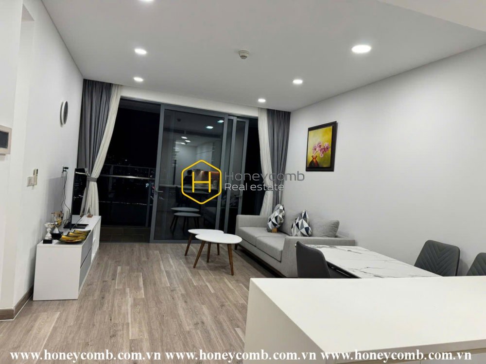 Căn hộ thiết kế khéo léo và nội thất hiện đại ở Sunwah Pearl