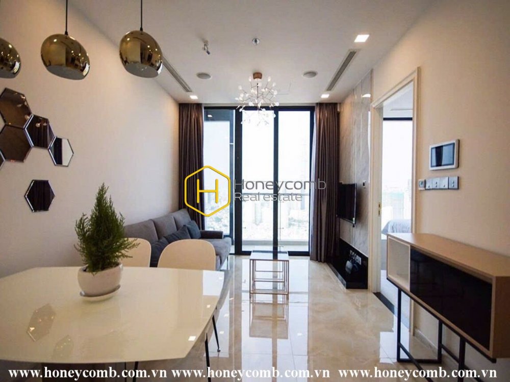 Đơn giản và độc đáo - hai yếu tố tạo nên vẻ  đẹp của căn hộ Vinhomes Golden River