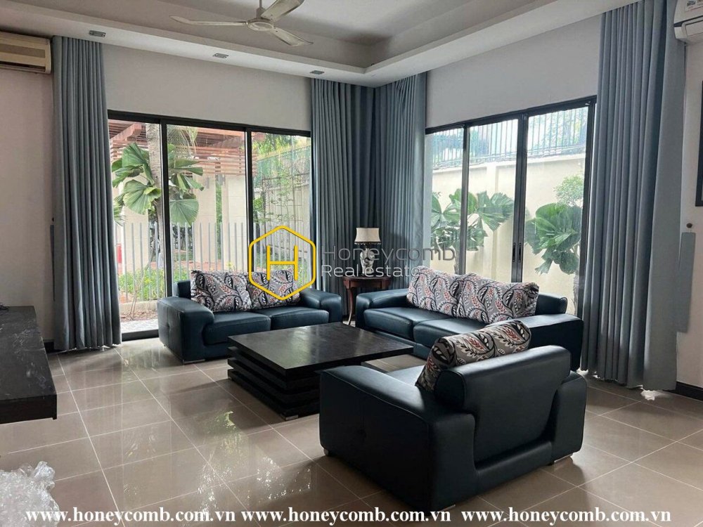 No words can describe the brilliant beauty of this neoclassical villa at Villa Riviera An Phu