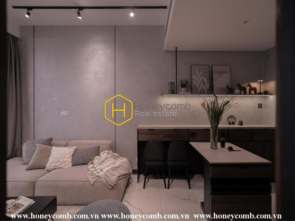 Căn hộ với nội thất được bài trí một cách tuyệt mỹ này tại Empire City chắc chắn sẽ khiến bạn say đắm ngay từ ánh nhìn đầu tiên