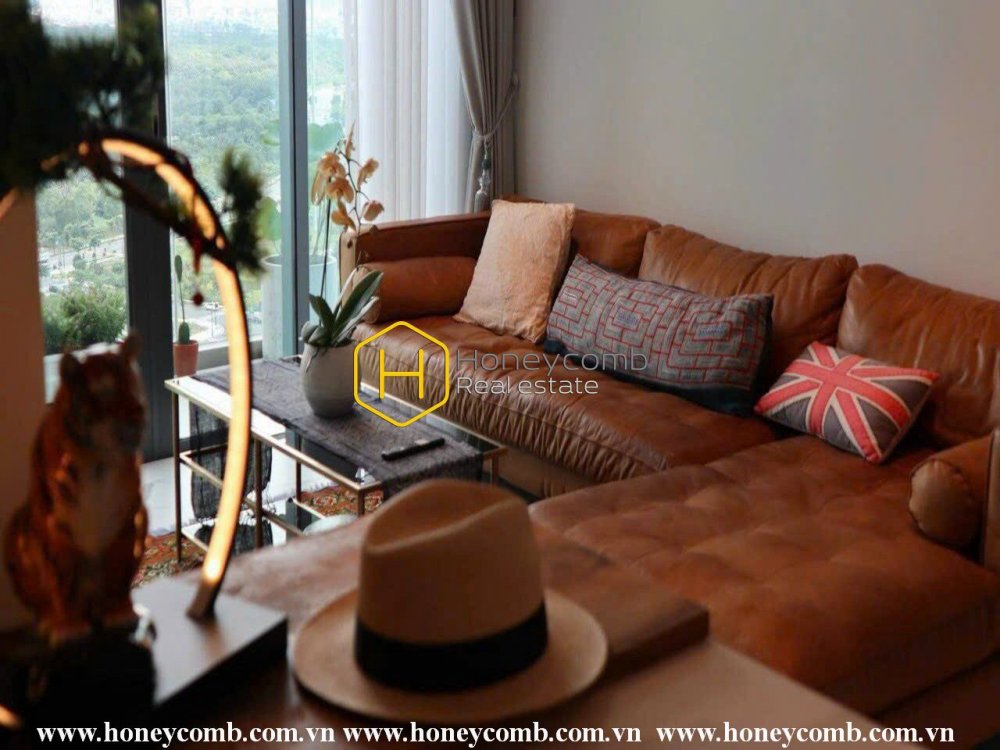 Explore this newly finished, fully equipped apartment for rent at Metropole Thu Thiem