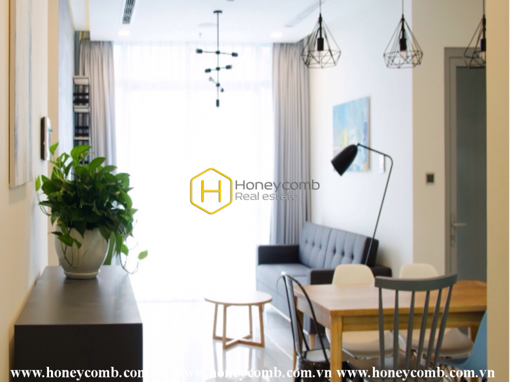 Feel the tranquil air in this cozy furnished apartment at Vinhomes Central Park