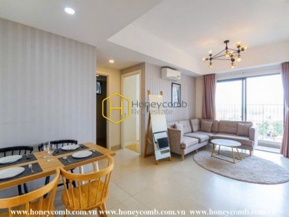 Masteri Thao Dien 2 beds apartment with closed kitchen for rent
